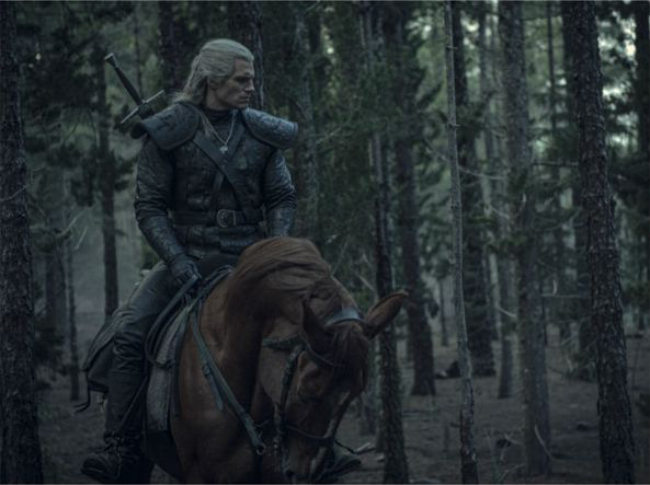 Henry Cavill Riding Roach