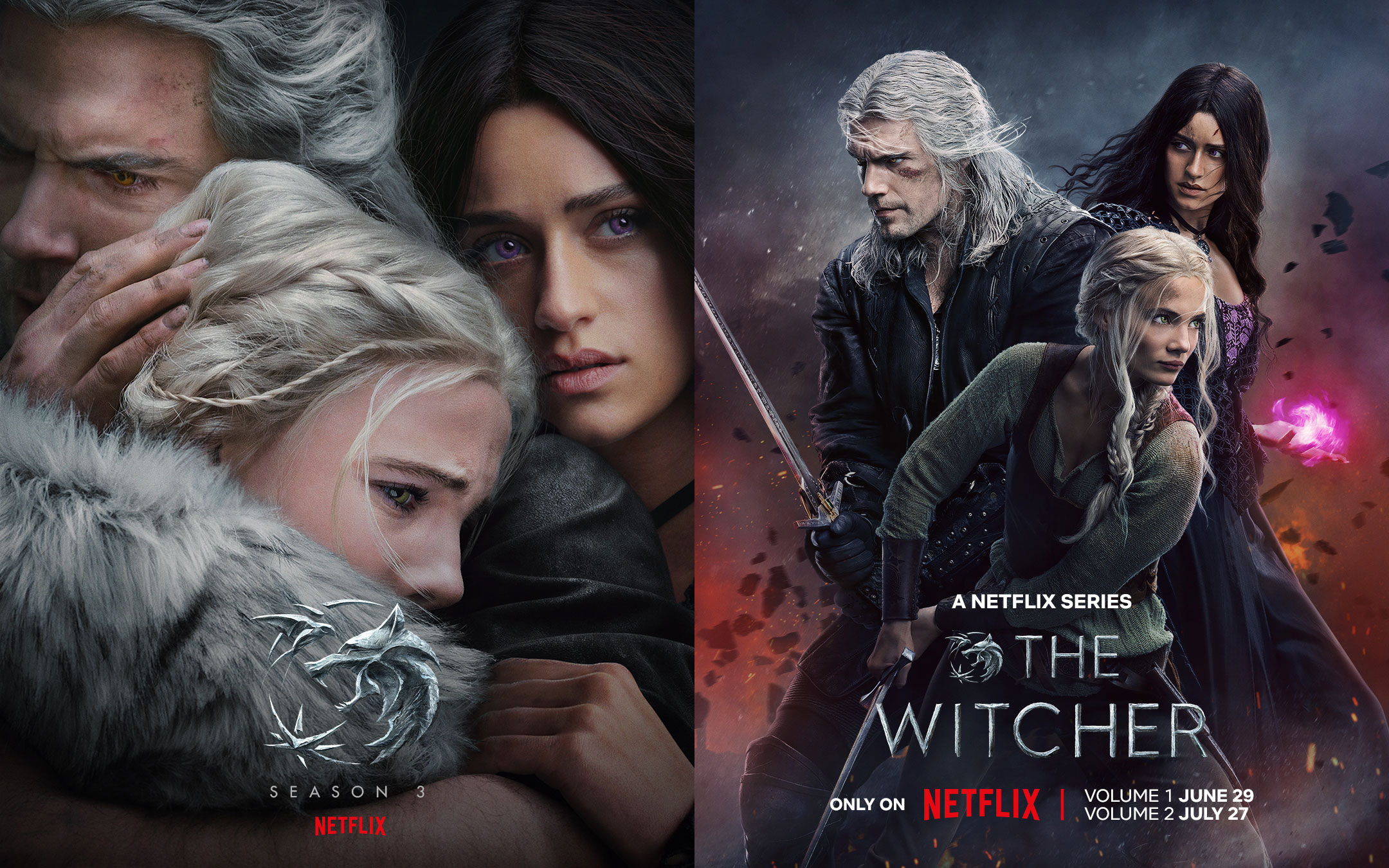 The Witcher Season 3 Posters and Release Date Revealed